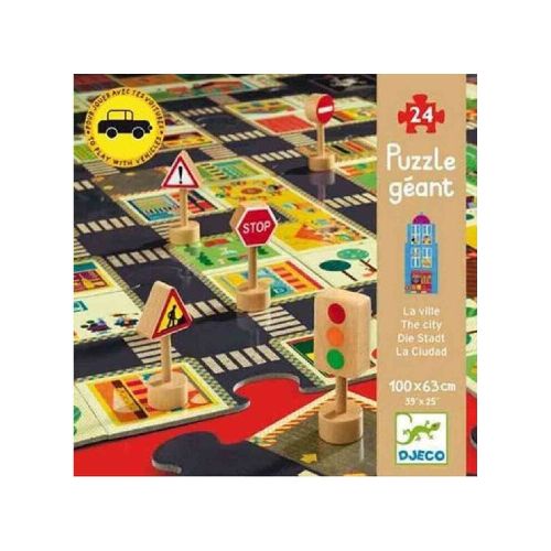 Puzzle Pop To Play La Ciudad by Djeco