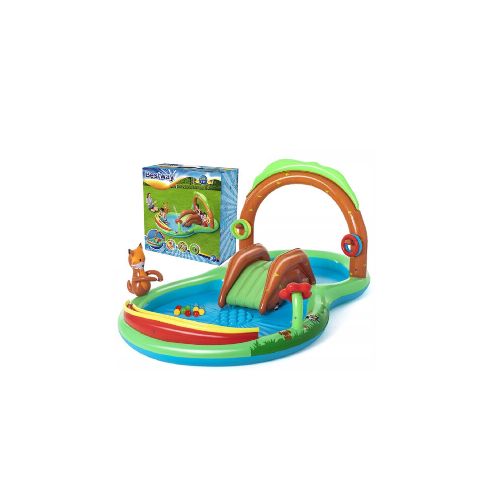 Piscina Inflable Infantil con Puente — Game Stop