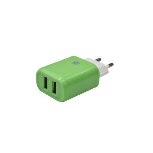 Cargador USB Pared Goldtech Verde — Game Stop