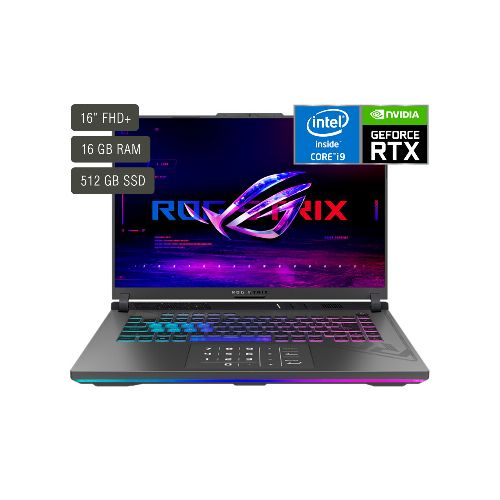 Notebook Gaming Asus Rog Strix 16'' Core I9 16gb 512gb Win11 Rtx4060 — Game Stop