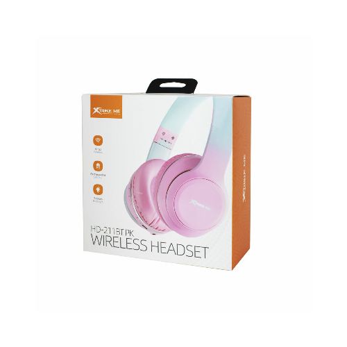 Auricular Xtrike Me Para Tarjeta De Memoria Y Bluetooth Rosa O Violeta — Game Stop