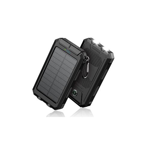 Power Bank Solar Cargador Portatil Con 2 Usb 10000 Mah — Game Stop