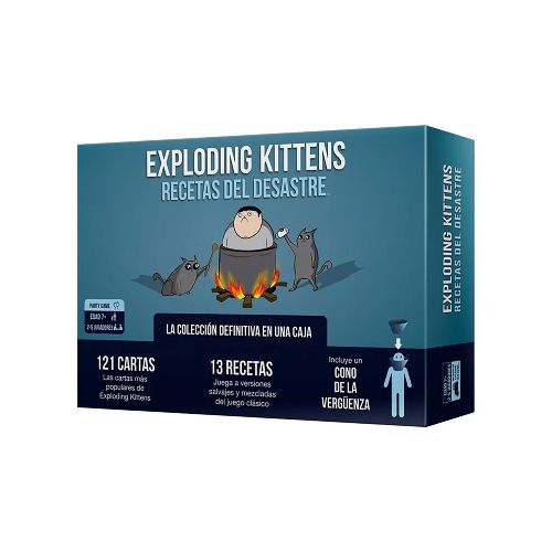 Juego De Mesa Exploding Kittens Recetas Del Desastre +7 — Game Stop