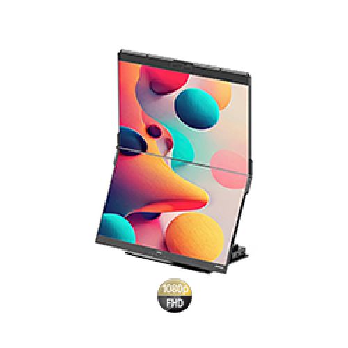 Monitor Doble Mobile Pixels Geminios 24''x2 FHD Ajustable — Game Stop