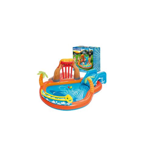 Piscina Inflable Infantil con Volcán — Game Stop