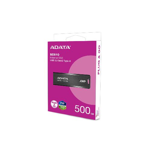 Pendrive 500GB Adata SC610 USB 3.2 550/500 — Game Stop