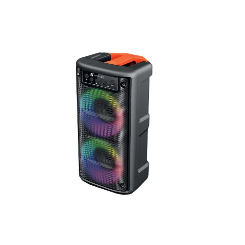 Parlante Portátil Doble Bluetooth 20W RMS Con Luces LED — Game Stop