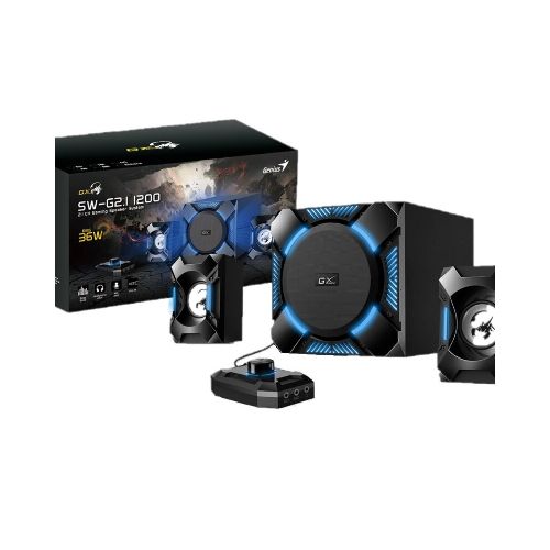 Parlante Genius GX Gaming SW-G2.1 1200 — Game Stop