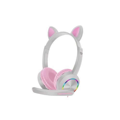 Auricular Con Micrófono RGB Y Orejas — Game Stop