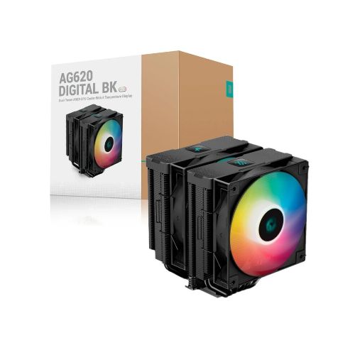 Cooler DeepCool AG620 Digital Negro ARGB — Game Stop