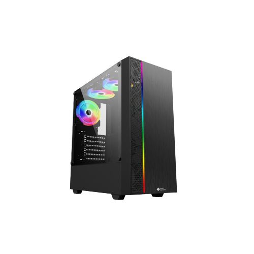 Gabinete Gamer Shot Gaming SHOT-SUP-8016 | Cristal Templado, RGB frontal — Game Stop