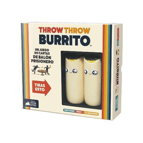 Juego De Mesa Exploding Kittens Throw Throw Burrito +7 — Game Stop