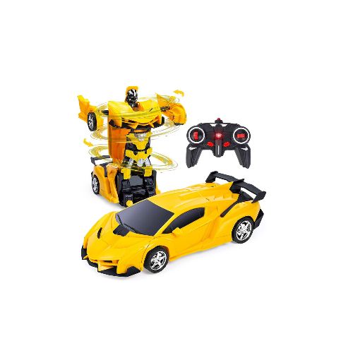 Auto Transformable Auto Robot A Control Remoto Mediano — Game Stop