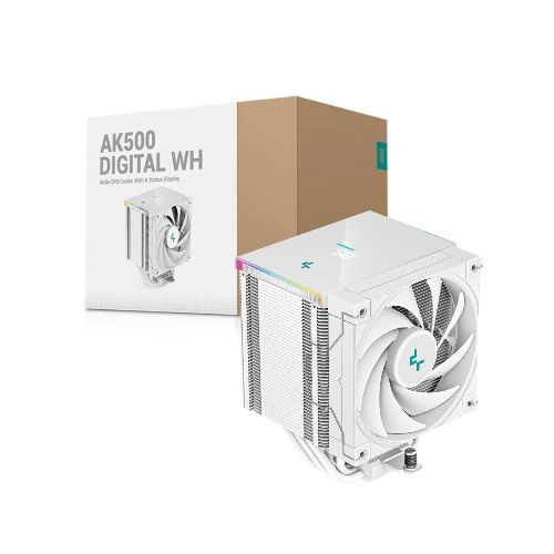 Cooler Deepcool AK500 Digital Blanco — Game Stop