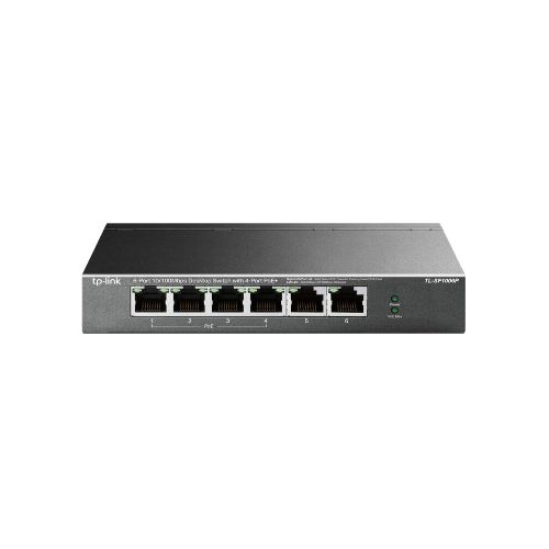 Switch Tp-Link Tl-sf1006p 6 Puertos 10/100 4 PoE — Game Stop