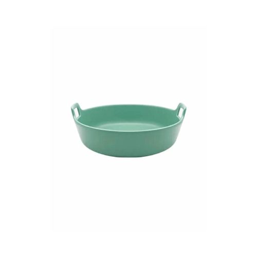 BOWL C/ASAS CERAMICA 24X23X9cm - VERDE MATE