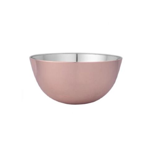 BOWL ACERO INOXIDABLE GOLD ROSE D28CM