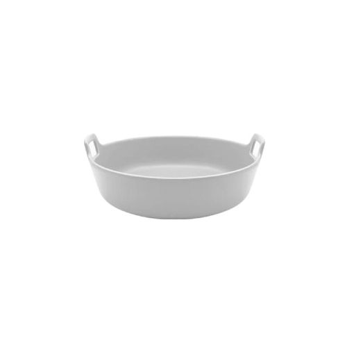 BOWL C/ASAS CERÁMICA 30X29CM - BLANCO