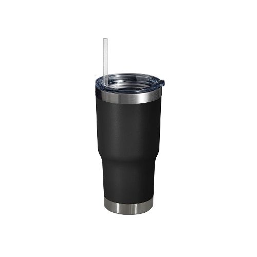 VASO TERMICO CON SORBITO SELECTA - NEGRO