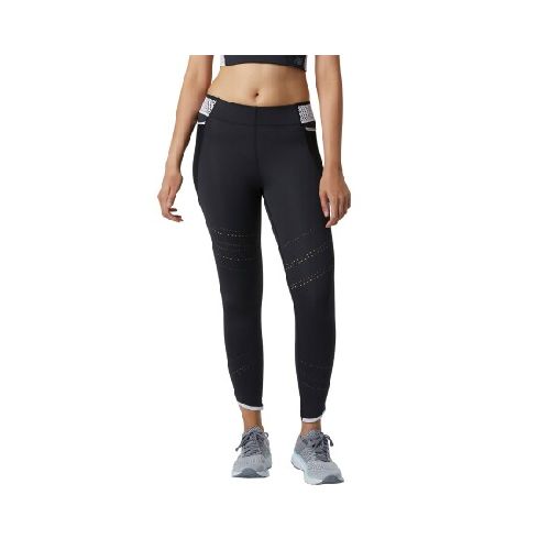 Calza New Balance de Dama - Q SPEED TIGHT - WP21280BK - BLACK