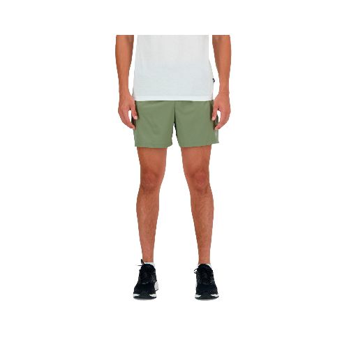 Short New Balance de Hombre - 5 INCH BRIEF - MS41227DEK - GREEN