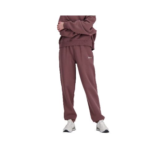 Pantalón New Balance de Dama - FLEECE SWEATPANT - WP33513LIE - BROWN