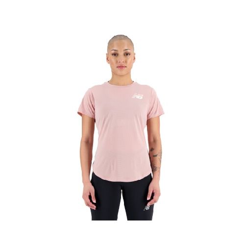 Remera New Balance de Dama - Accelerate - WT23224POO - PINK