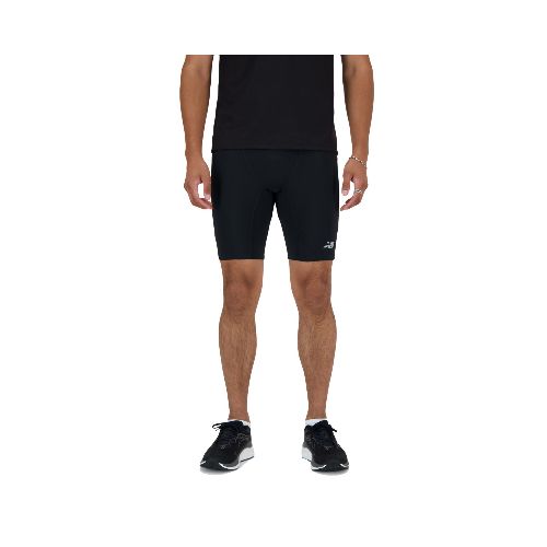 Short New Balance de Hombre - HALF TIGHT 9 INCH - MS41250BK - BLACK