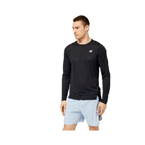 Remera New Balance de hombre - ACCELERATE SLEEVE - MT23225BK - BLACK