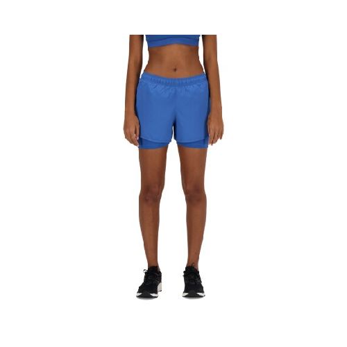 Short New Balance de Dama - 2 IN 1 SHORT 3 INCH - WS41225BEU - BLUE