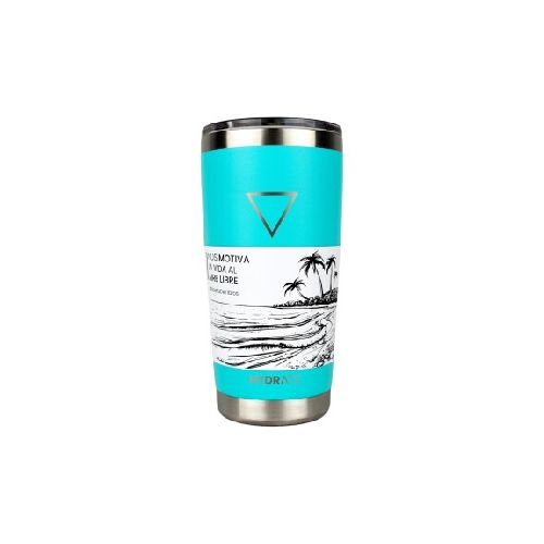 Vaso con Tapa Hydrate - V591AQ - AQUA