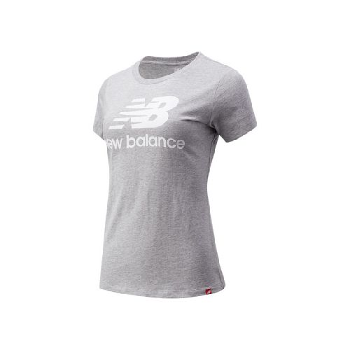 Remera New Balance de Dama - ESSENTIALS - WT91546AG - ATHLETIC GREY