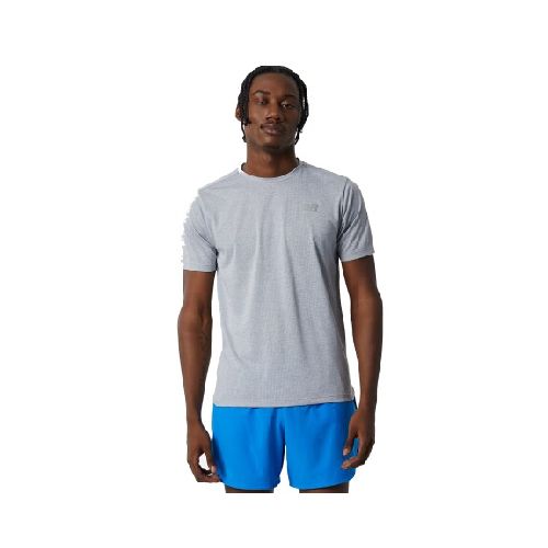 Remera New Balance de Hombre IMPACT RUN MT21262AG - GREY