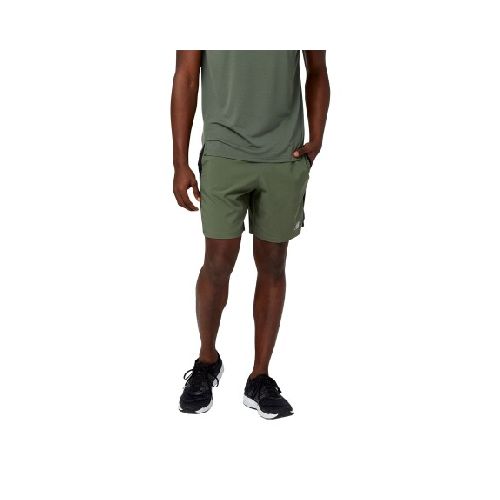 Short New Balance de hombre - ACCELERATE 7 INCH - MS23230DON - GREEN