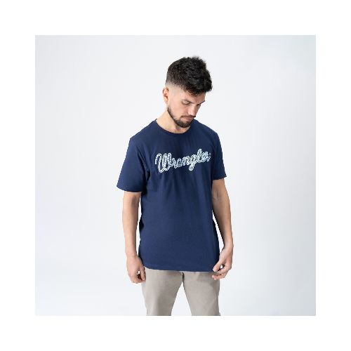 Remera Wrangler de Hombre - ROPE LOGO - WM5506URMA - Sin color