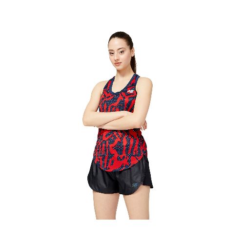 Musculosa New Balance de dama - WT23221TRD - RED