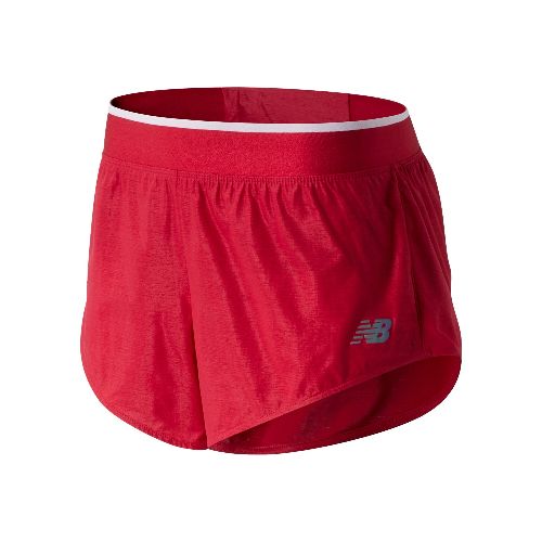 Short New Balance de Dama - SPEED TRACK SHORT - WS03265NCR - NEO CRIMSON