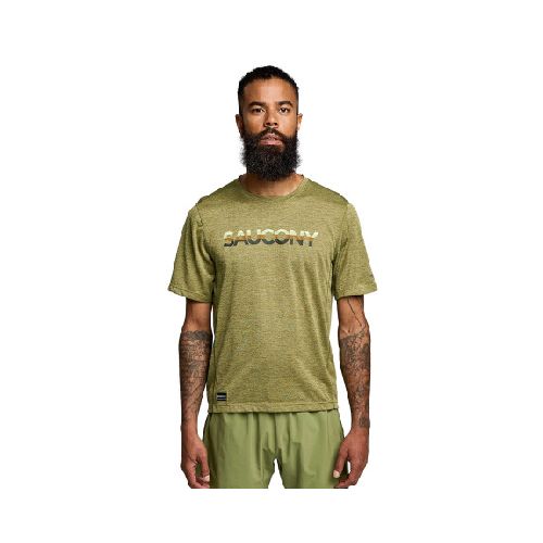 Remera Saucony de Hombre - SAM800280GDHA - GLADE HEATHER GRAPHIC