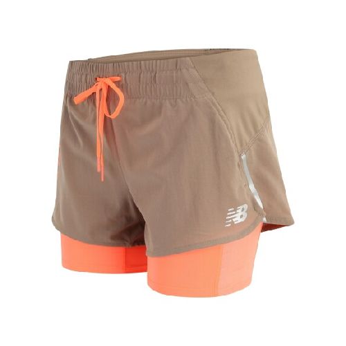 Short New Balance de Dama - Impact Run - WS21271MS - BROWN