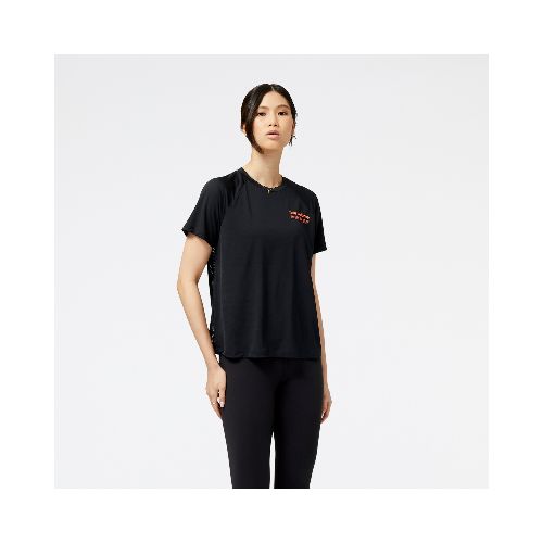 Remera New Balance de Dama - ACCELERATE PACER - WT31241BK - BLACK