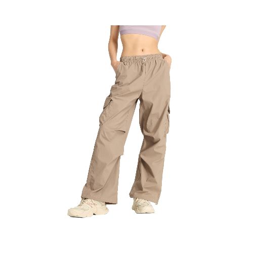 Pantalón New Balance de Dama - NYLON CARGO - WP43534LMR - LTMUSHRM