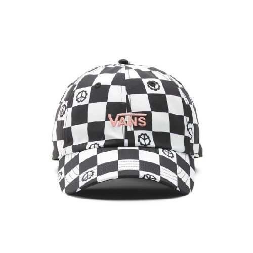 GORRO VANS - WM COURT SIDE PRINTED HAT - VN0A34GRY0J - WHITE/BLACK