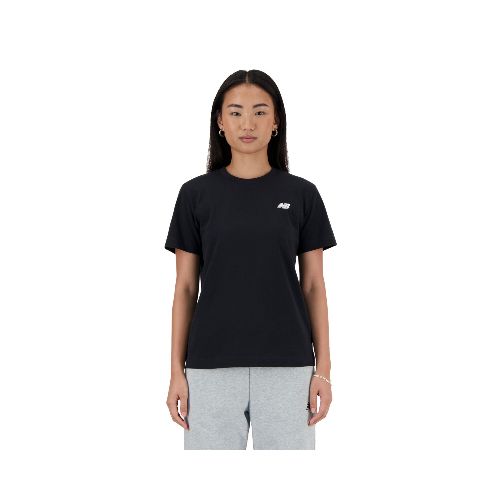 Remera New Balance de Dama - SMALL LOGO - WT41509BK - BLACK