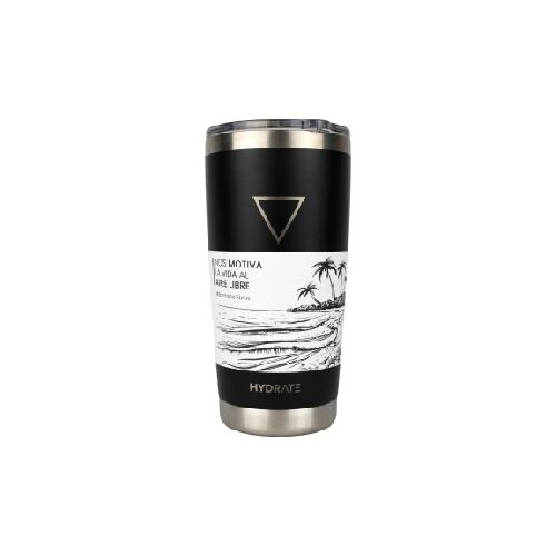 Vaso con Tapa Hydrate - V591NE - NEGRO