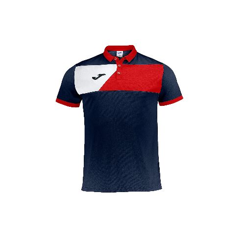 Remera Joma de Hombre - POLO CREW II - 100679306 - MARINO/ROJO