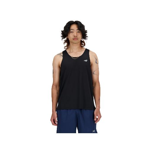 Musculosa New Balance - RUN SINGLET - MT41220BK - BLACK