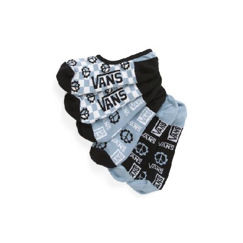 MEDIAS VANS LOGO DITSY CANOODLE ASHLEY BLUE - ASHLEY BLUE