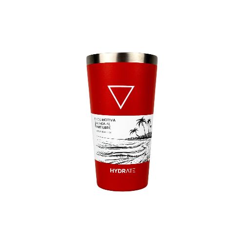 Vaso Hydrate - V473RO - ROJO