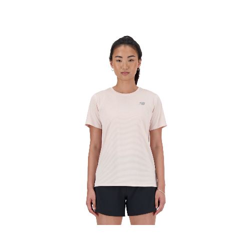 Remera New Balance de Dama - SHORT SLEEVE - WT41222OUK - PINK