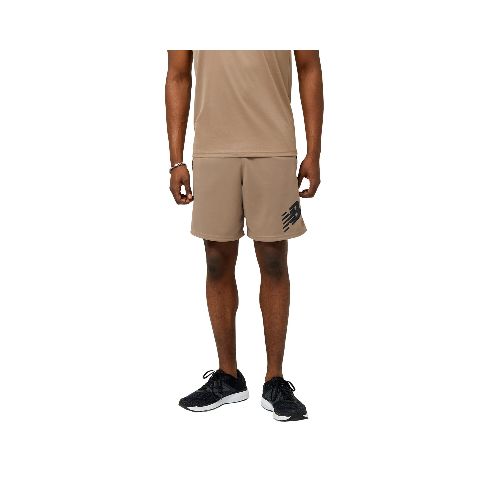 Short New Balance de hombre - TENACITY TRAINING - MS31127MS - BROWN